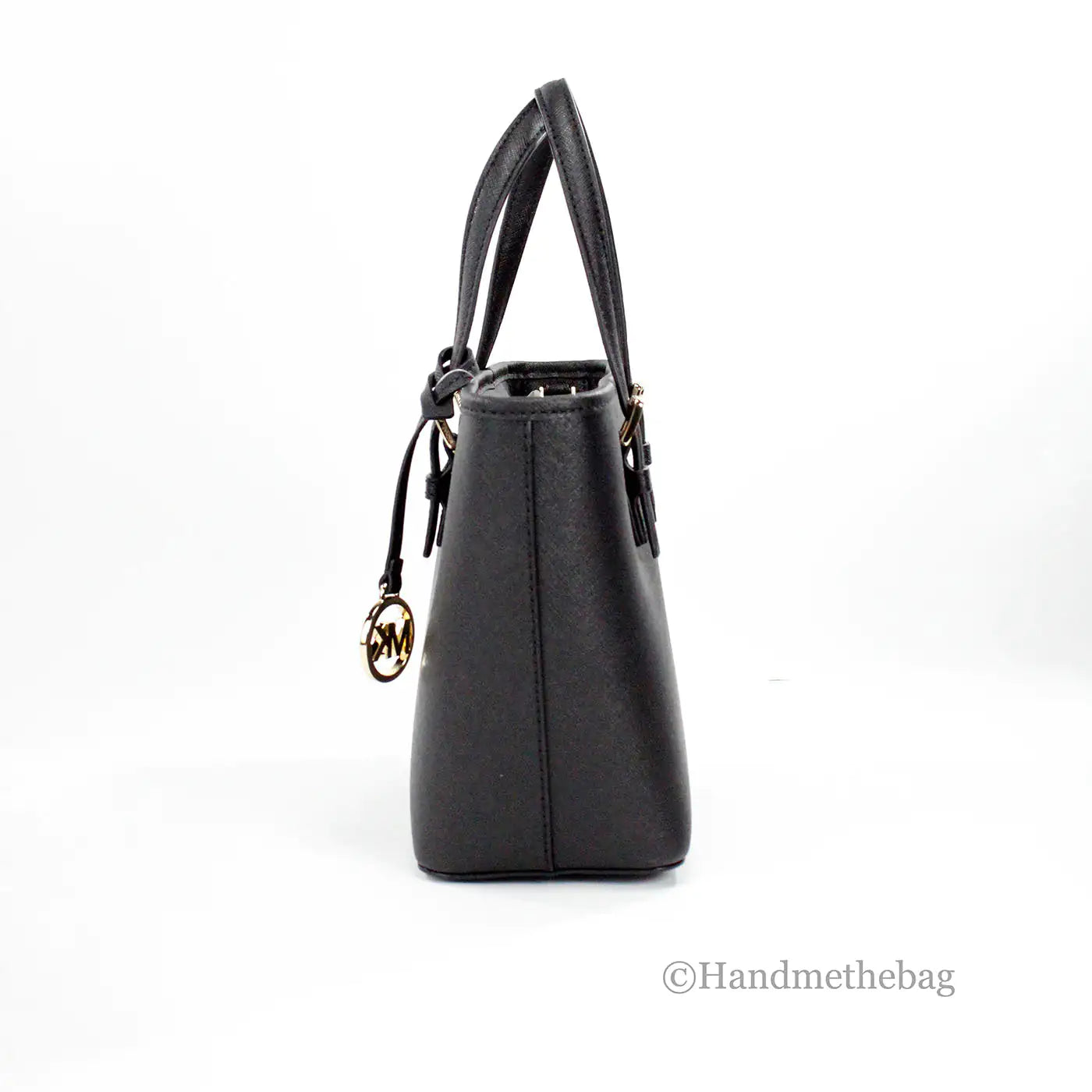 Michael Kors XS Black Carryall Tote Convertible Bag