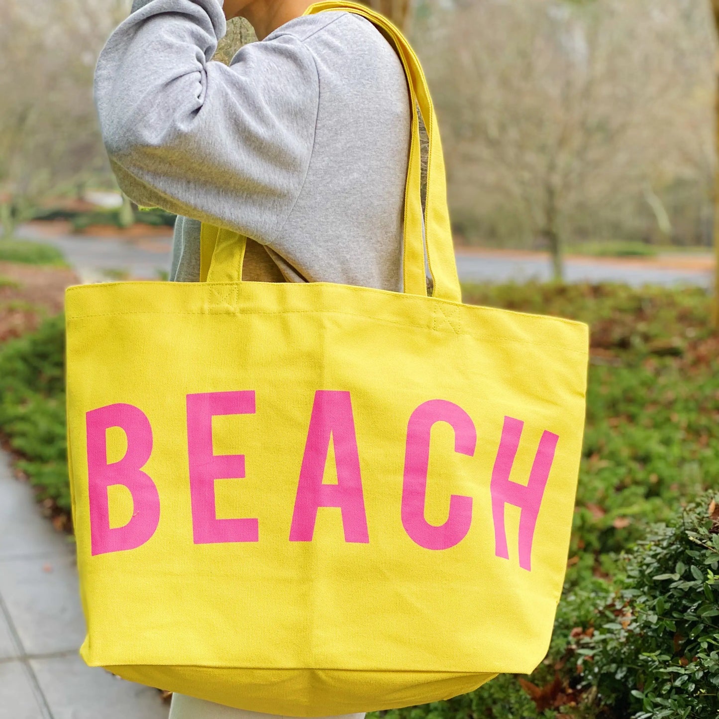 Well Made Beach Canvas Tote