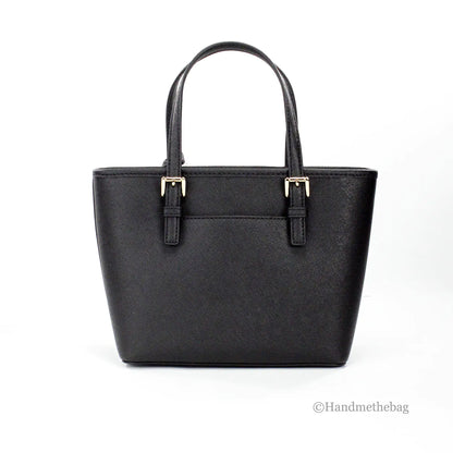 Michael Kors XS Black Carryall Tote Convertible Bag