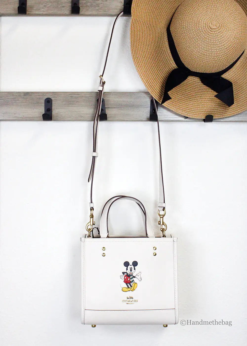 Coach X Disney Dempsey Small Mickey Mouse Tote 22 Bag