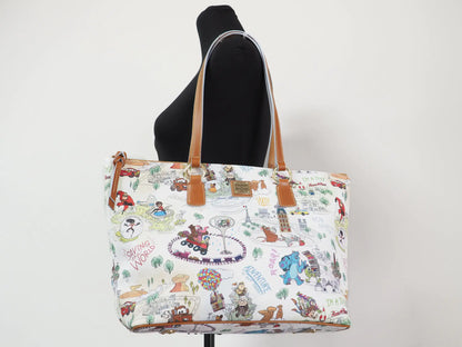 Dooney & Bourke Disney Pixar Maps Top Handle Tote