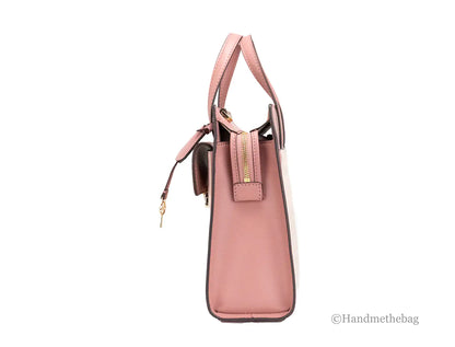 Michael Kors Cece Small Pink North South Flap Tote