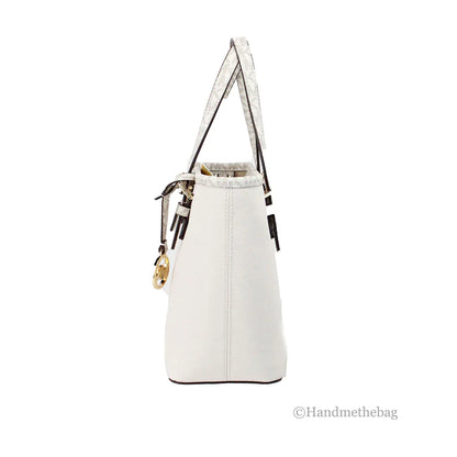 Michael Kors XS Light Cream Carryall Tote Convertible Bag