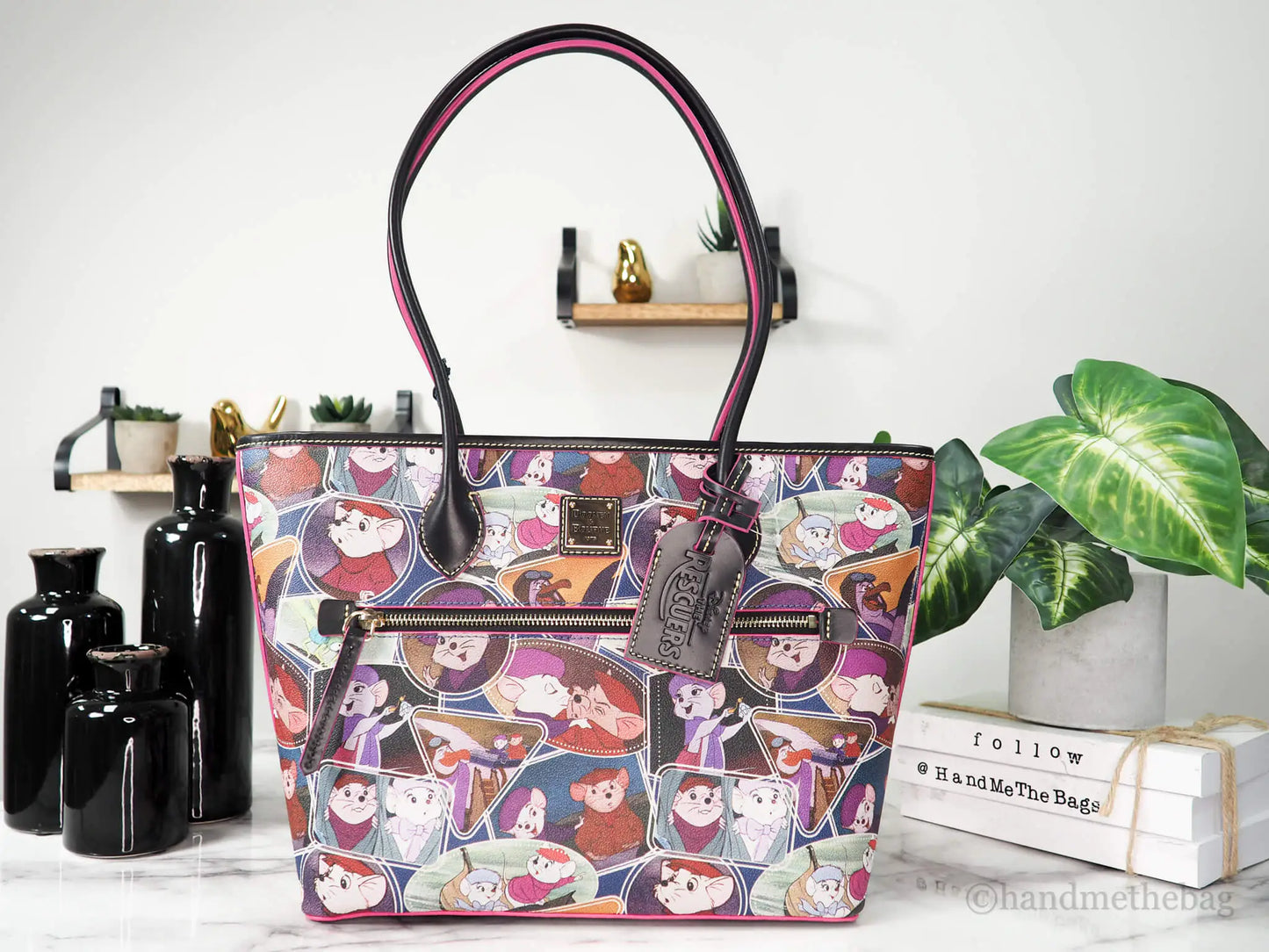 Dooney & Bourke Disney Resucers Medium Shopper Tote Bag