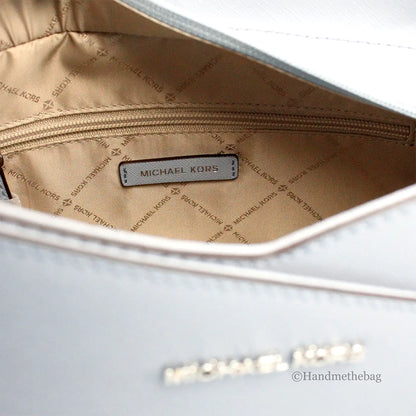 Michael Kors Jet Set Large Pale Blue X Cross Tote