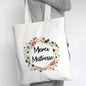 Fleur Canvas Tote Bag