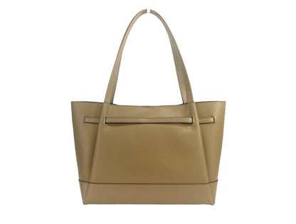 Michael Kors Reed Large Camel Leather Tote
