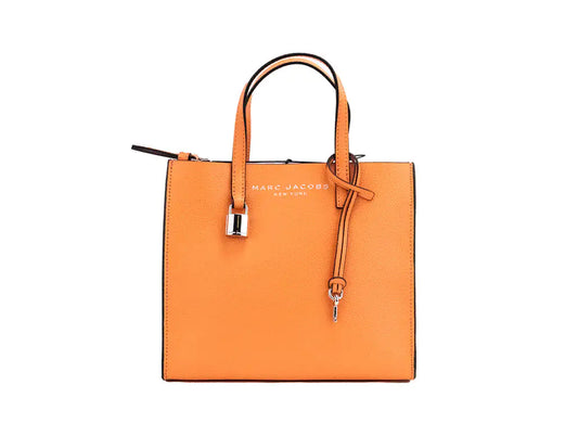 Marc Jacobs Mini Grind Melon Pebbled Leather Crossbody Tote