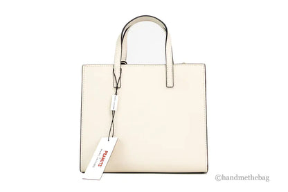 Marc Jacobs X Peanuts Small Ivory Leather Woodstock Tote