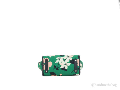 Kate Spade Ella Lily Blooms Floral Small Canvas Crossbody Tote