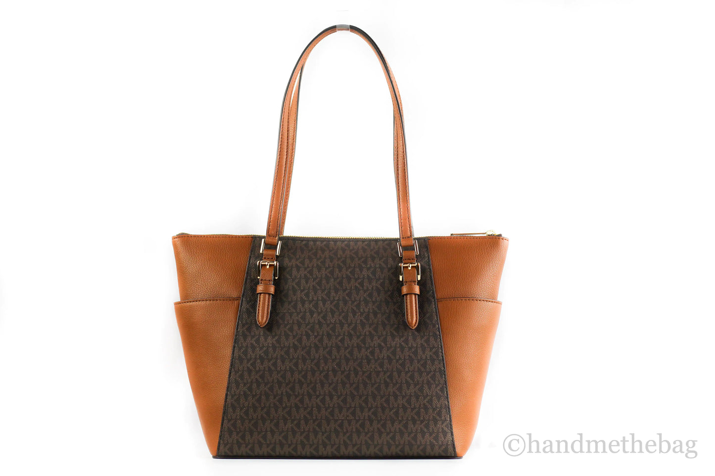 Michael Kors Charlotte Brown Tote Bag