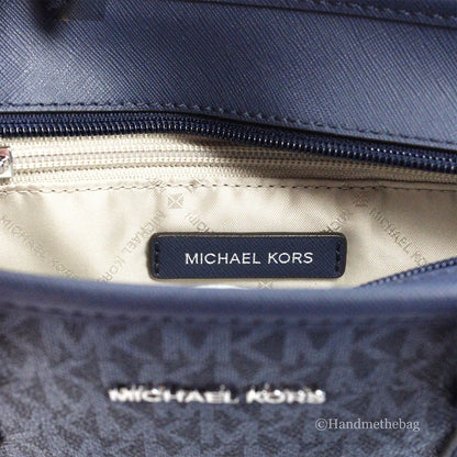 Michael Kors XS Navy Carryall Tote Convertible Bag