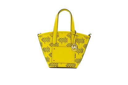 Michael Kors Kimber Small Daffodil Vegan 2-in-1 Zip Tote