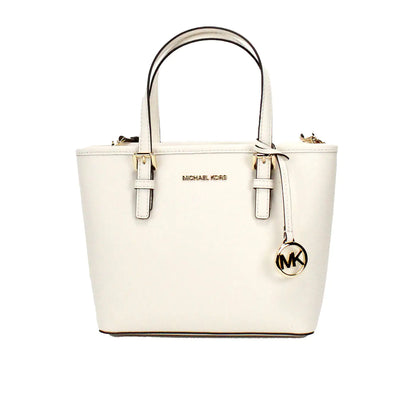 Michael Kors XS Light Cream Carryall Tote Convertible Bag