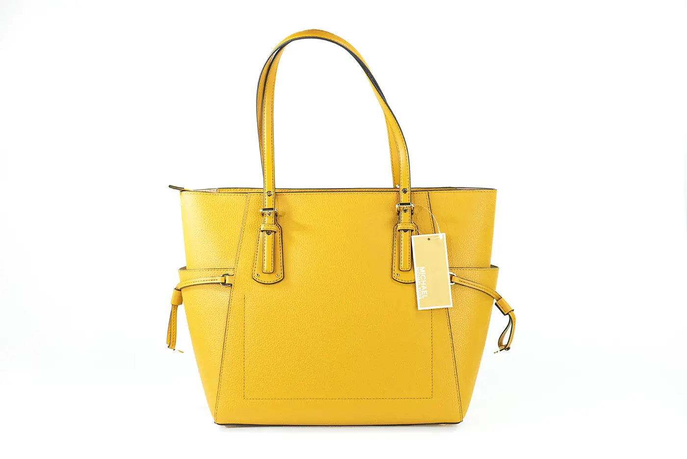 Michael Kors Voyager Large Marigold Leather East West Tote