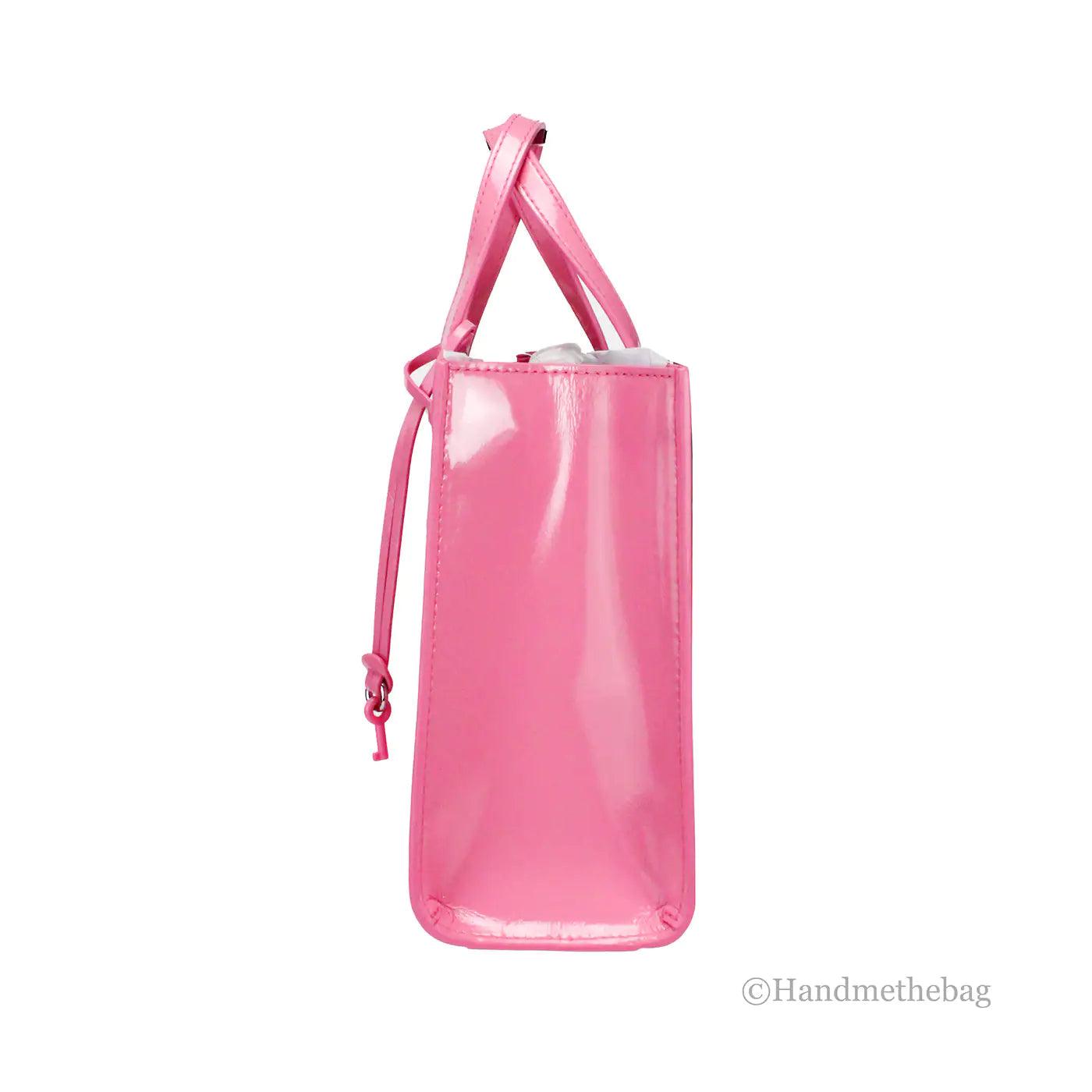 Marc Jacobs Mini Grind Candy Pink Leather Crossbody Tote