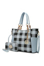 Checker Tote Bag