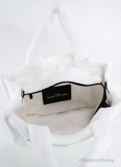 Marc Jacobs The Terry White Medium Fabric Tote