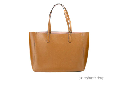 Tory Burch Blake Large Cortado Leather Shoulder Tote