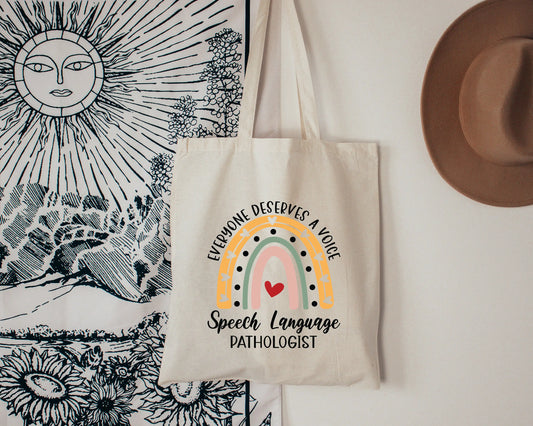 Speech Language Pathologist Tote Bag