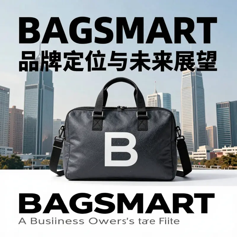 A detailed look at the quality materials used in BAGSMART bags, highlighting durability and design.