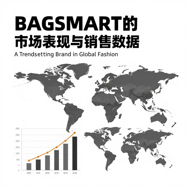 A display of BAGSMART’s bags symbolizing the brand’s philosophy of freedom and non-binary aesthetics.