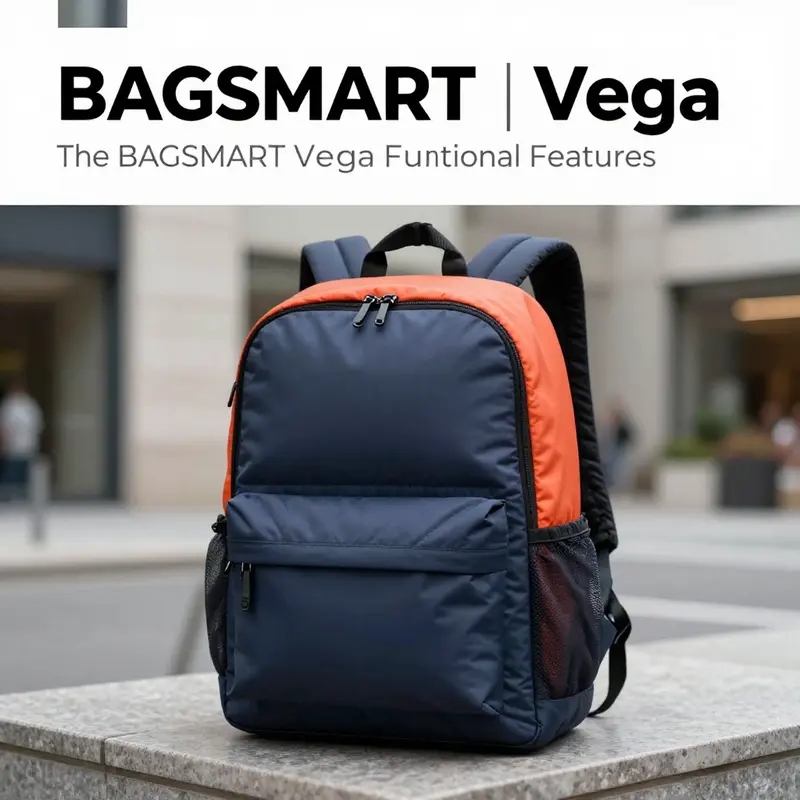 The BAGSMART Vega Puffy Backpack boasts a modern, functional design suitable for urban lifestyles.