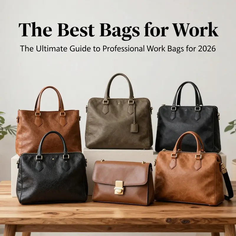 An elegant assortment of work bags that balance style with practicality, ideal for any professional.