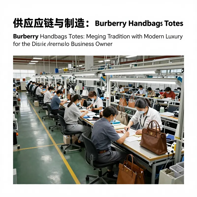 A detailed look at the craftsmanship of Burberry handbags totes, highlighting the luxurious materials and design precision.