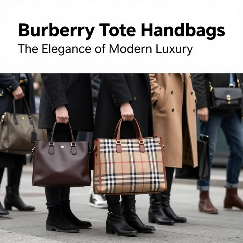 An artisan at work, demonstrating the exceptional craftsmanship behind Burberry tote handbags.