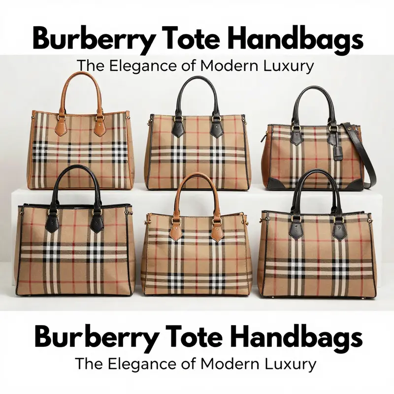 An artisan at work, demonstrating the exceptional craftsmanship behind Burberry tote handbags.