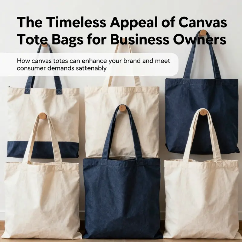 Collection of various canvas tote bags arranged aesthetically, highlighting their eco-friendly qualities.
