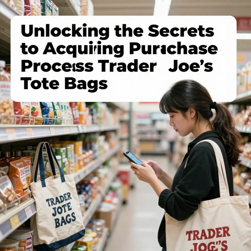 Inside a vibrant Trader Joe’s store, where customers search for the popular tote bags.