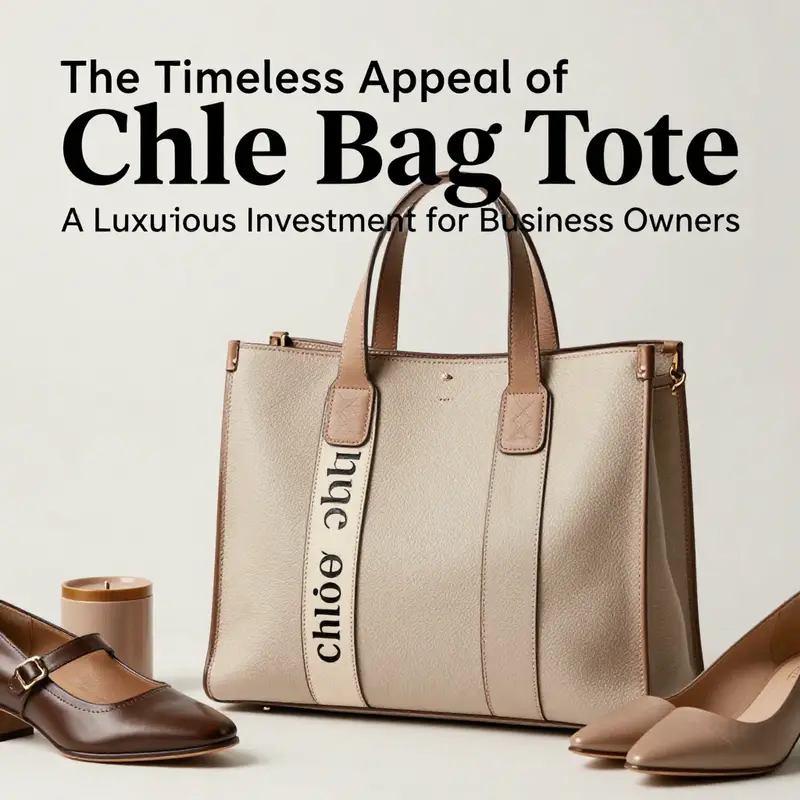 The iconic design features of the Chloe Bag Tote highlight its elegance and sophistication.