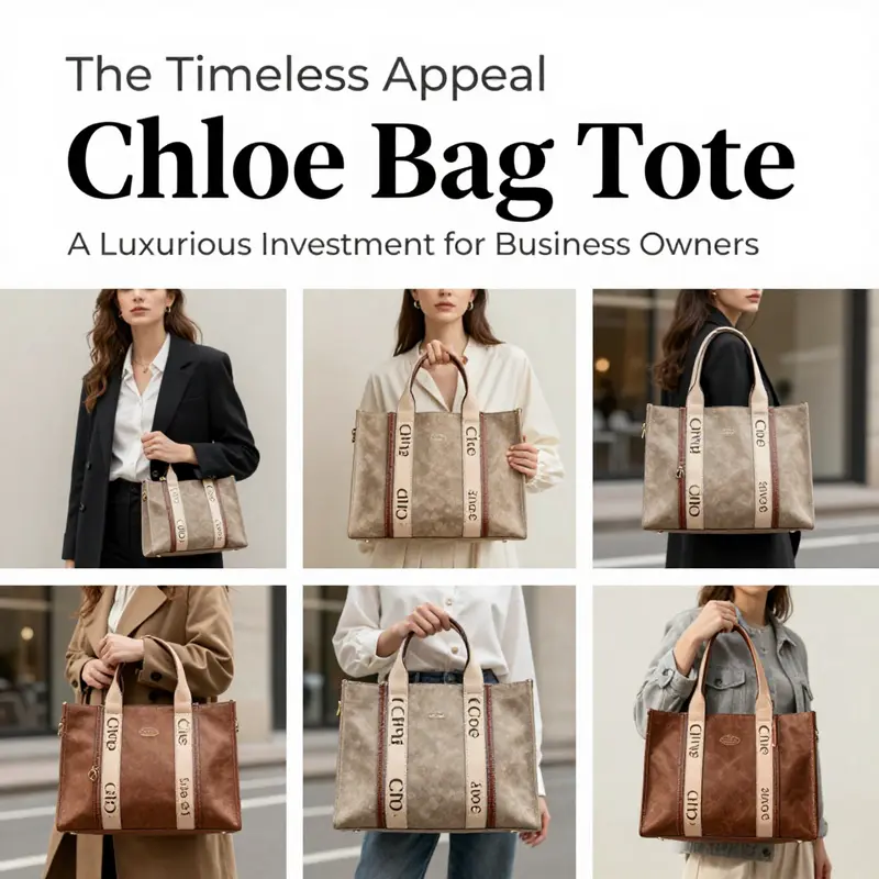 The iconic design features of the Chloe Bag Tote highlight its elegance and sophistication.