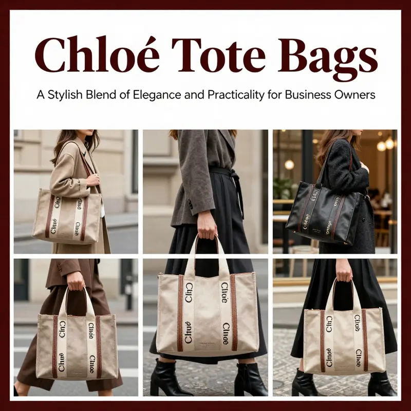 The evolution of Chloé tote bags in a chic boutique setting.