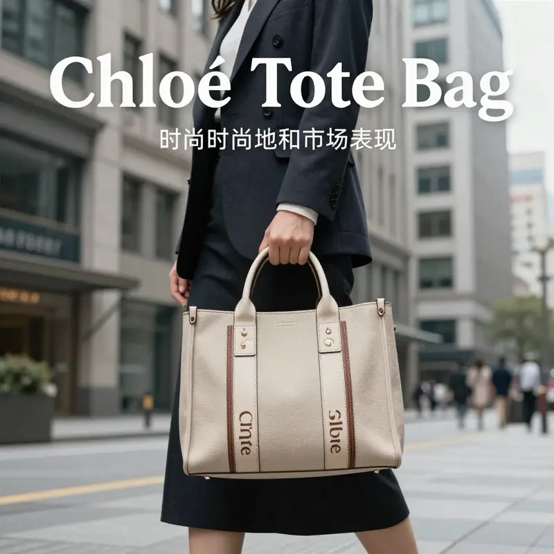 Detailing the luxurious materials and craftsmanship of the Chloé Tote Bag, highlighting its unique design features.