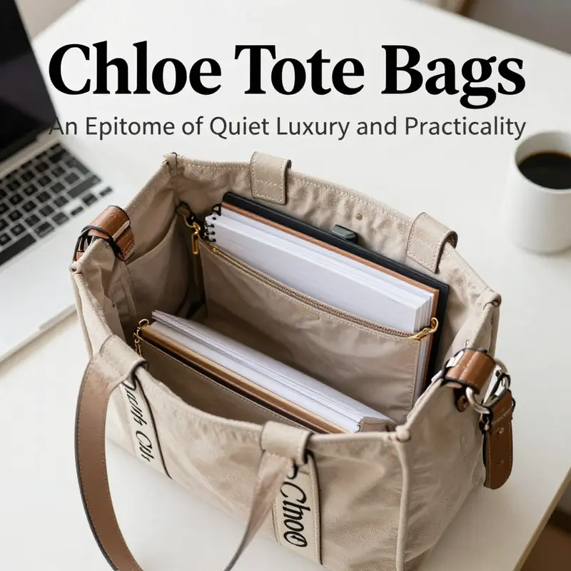An elegant Chloe tote bag featuring high-quality materials and exquisite craftsmanship.