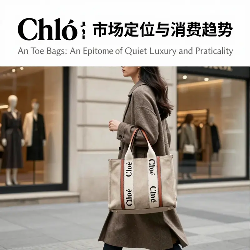 An elegant Chloe tote bag featuring high-quality materials and exquisite craftsmanship.