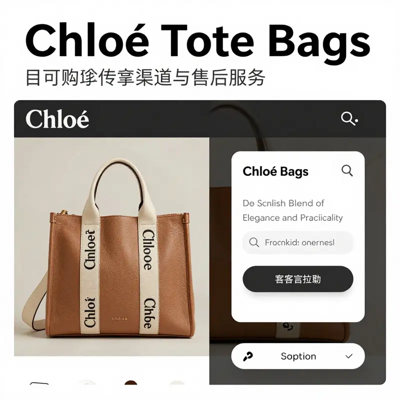 The evolution of Chloé tote bags in a chic boutique setting.