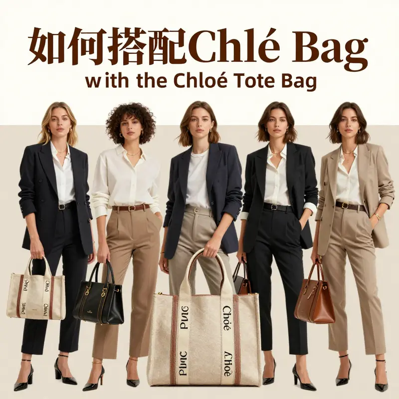 Detailing the luxurious materials and craftsmanship of the Chloé Tote Bag, highlighting its unique design features.