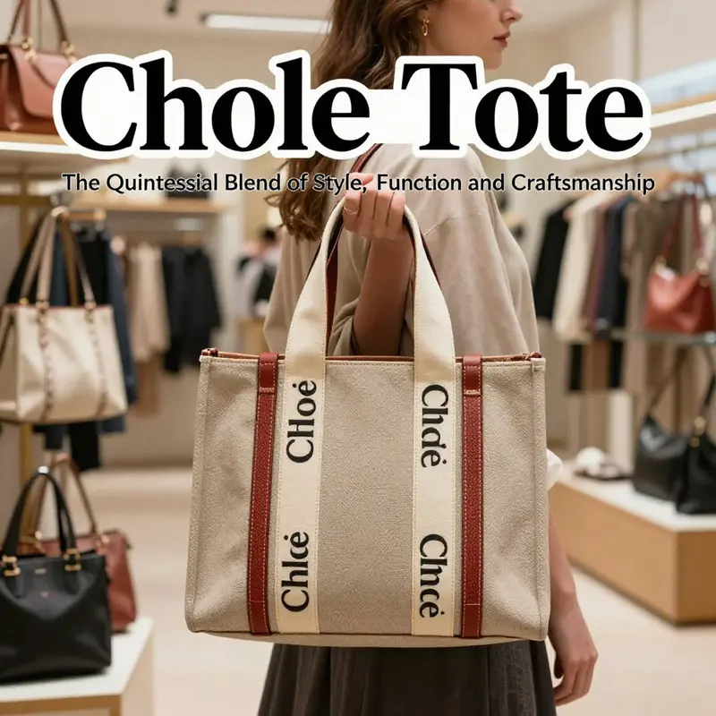 A collection of Chloe Tote bags displaying their distinct materials and elegant designs.