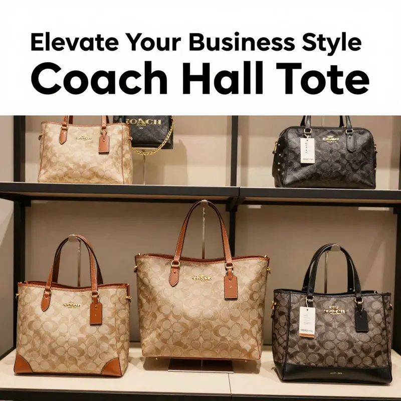 The Coach Hall Tote 33: A perfect blend of elegance and functionality.
