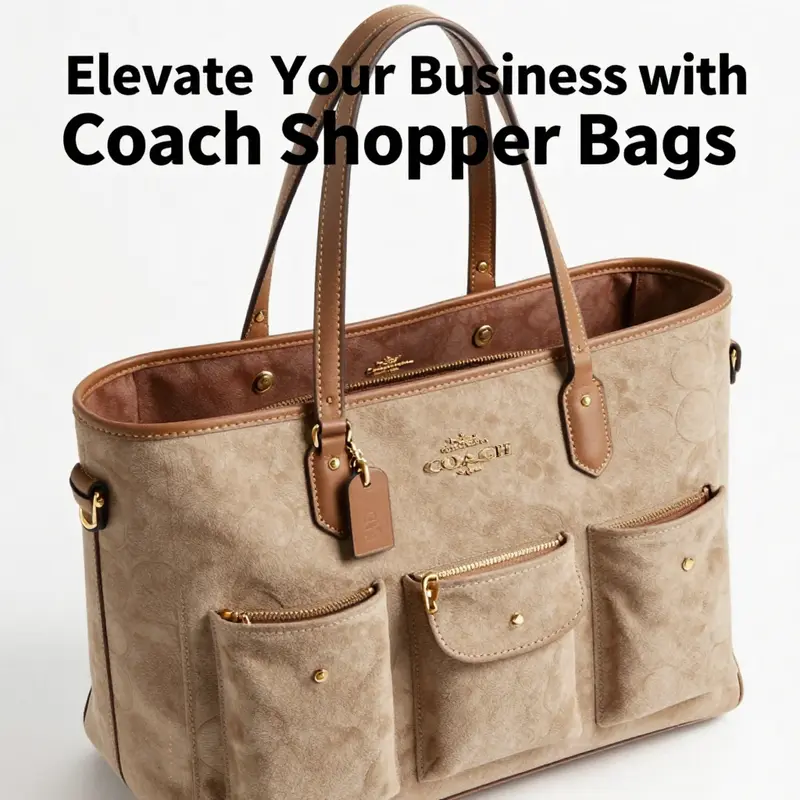 Key specifications and features of Coach shopper bags that make them ideal for both style and functionality.
