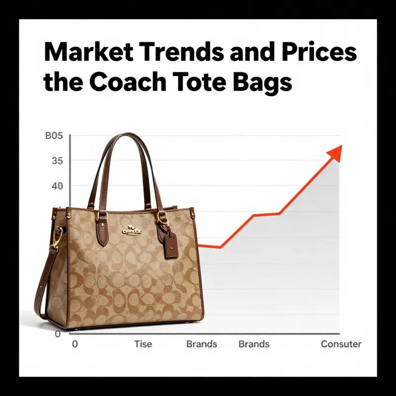 An array of Coach Tote Bags, illustrating their versatility in style and function.