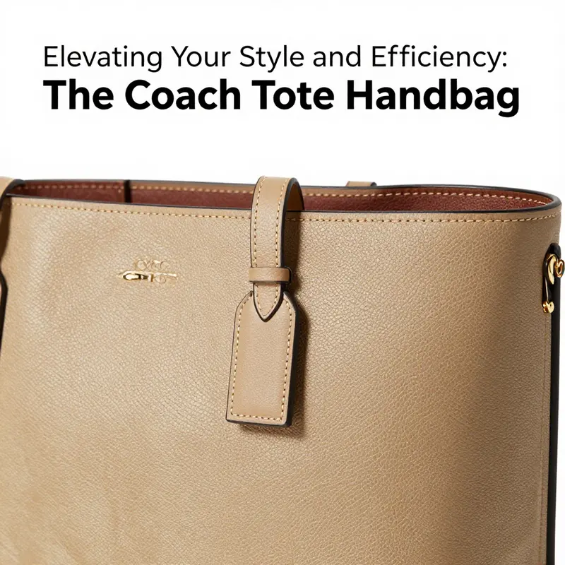 The Coach Mollie Tote 25 displayed in a professional setting, showcasing its elegant design and functional features.