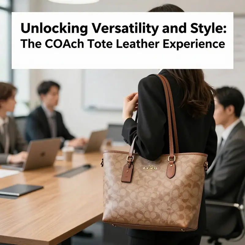 Artisans at COACH showcase expert craftsmanship in leather bag production.