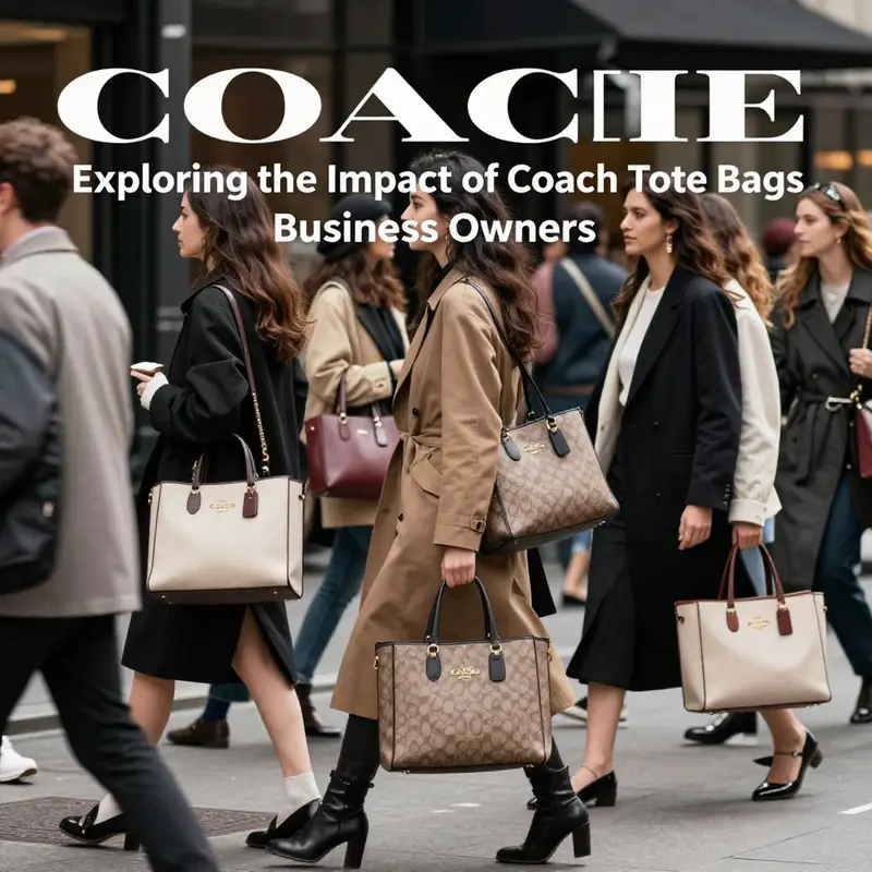 The elegant design of COACH Cargo Tote highlighting its premium materials and craftsmanship.
