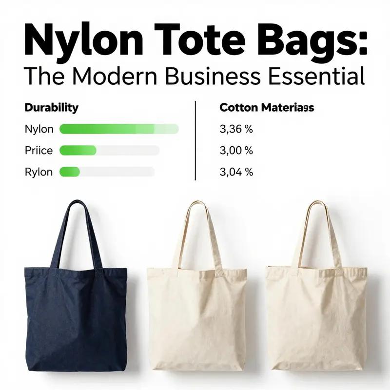 The robust texture of nylon illustrates its resilience, emphasizing water resistance and durability essential for daily use.