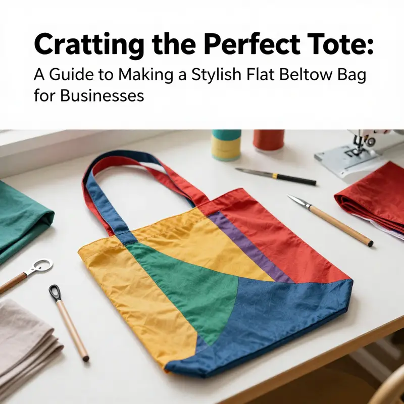 A bright workspace displaying materials, tools, and half-finished tote bags, reflecting a creative crafting environment.